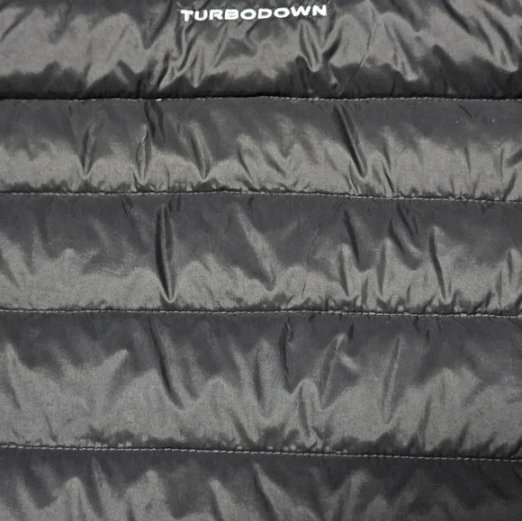 Columbia Black Men's Voodoo Falls 590 Turbodown Vest In Large OmniHeat, Like New - Picture 5 of 7